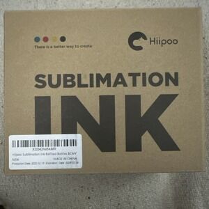 Hiipoo 400ML Sublimation Ink Refill for ET2400 ET-2720 ET-2760 ET-2800 ET-280